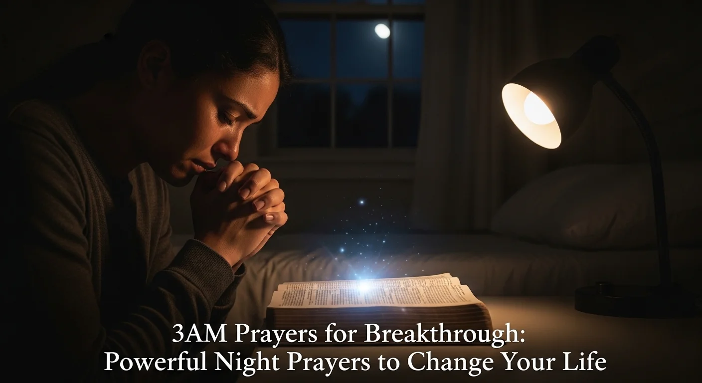 3AM Prayers for Breakthrough: Powerful Night Prayers to Change Your Life