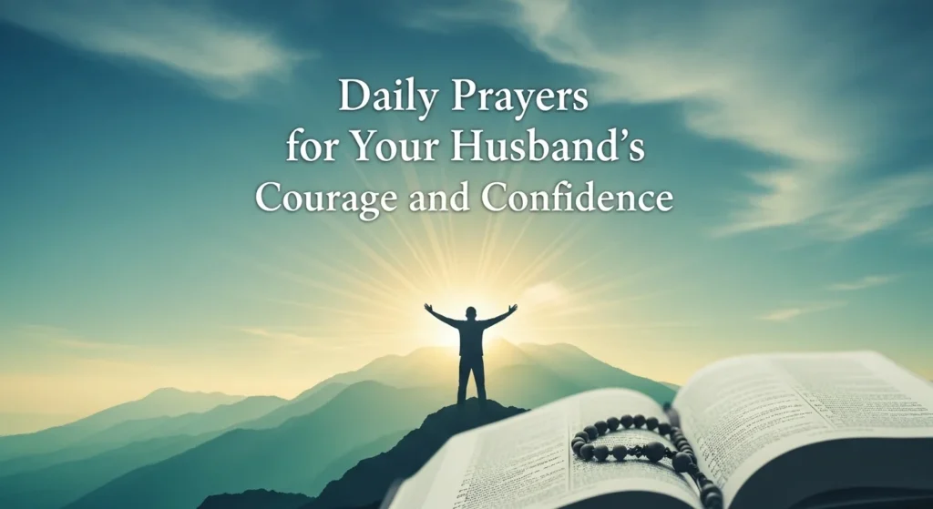 Daily Prayers for Your Husband’s Courage and Confidence