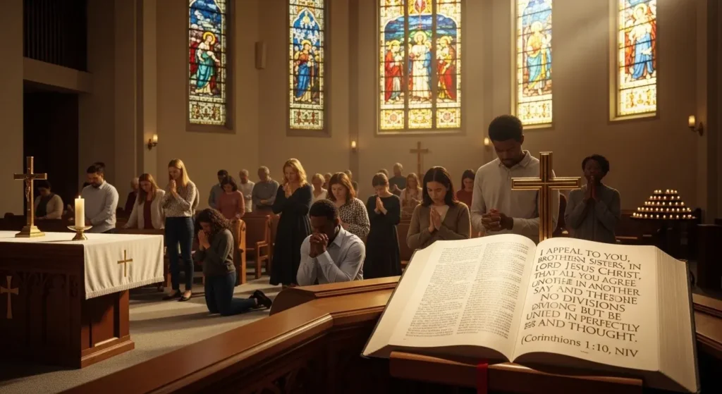 Prayer for Unity in the Church with Scripture