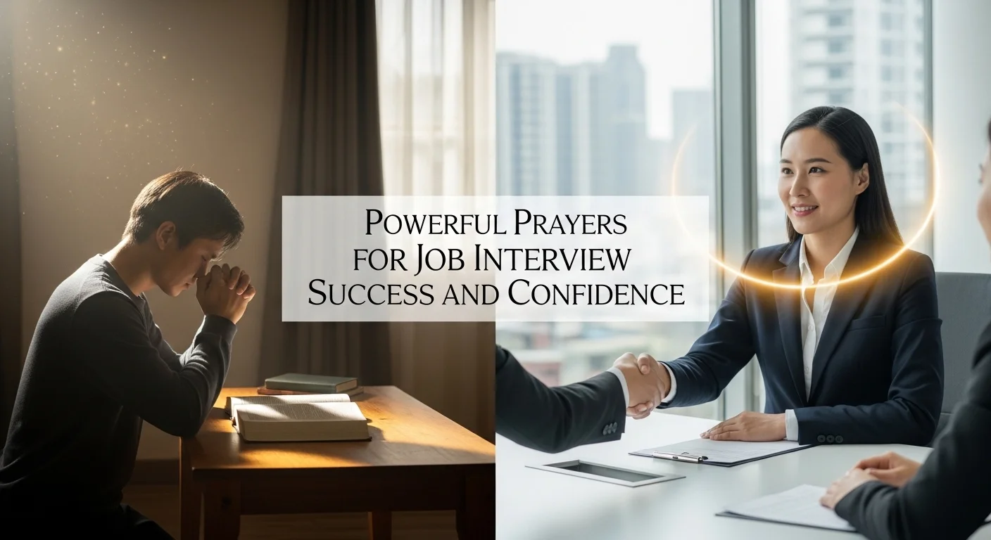 Powerful Prayers for Job Interview Success and confidence
